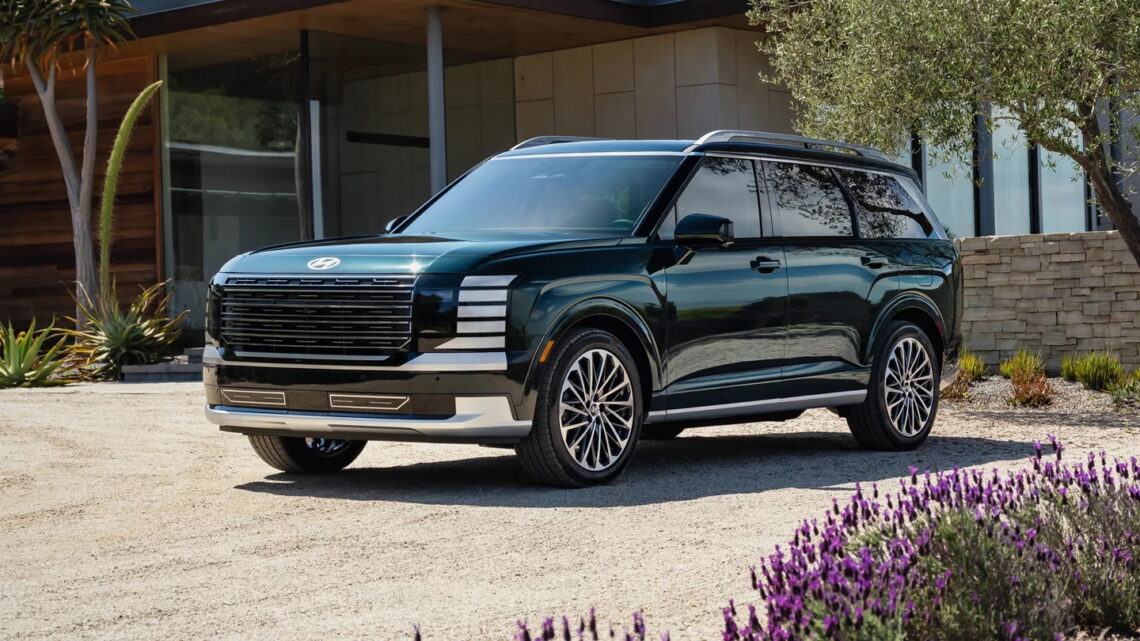 A parked 2026 Hyundai Palisade